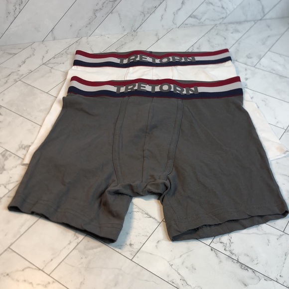 NWOT Mens Mixed Brand Boxer Briefs Three Pair NEW WITHOUT TAGS - Picture 6 of 8